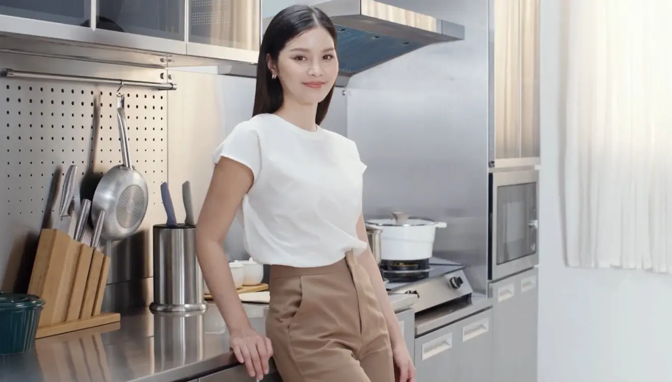 clean kitchen